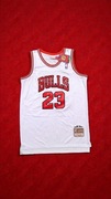 Michael Jordan Chicago Bulls jersey biała NBA Mitchell Ness kosz nowa L