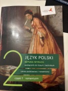 Sztuka wyrazu. Język polski. Podręcznik. Klasa 2. Część 1. Romantyzm.