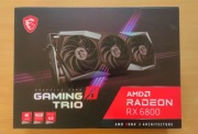 Karta graficzna Radeon RX 6800 16GB MSI GAMING TRIO Darmowa Wysyłka