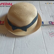 Kapelusz przeciwsłoneczny słomkowy damski rozmiar 56-58cm