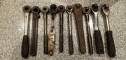 10 x klucz do nasadek typ grzechotka  uzywane sprawne