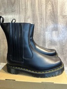 Czarne skórzane botki kozaki Dr. Martens Amaayah Lo (rozm. 42)