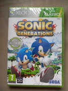 NOWA !!! Gra Sonic Generations  Nowa w folii !!!