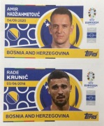 NAKLEJKI UEFA EURO 2024 - BIH 10 / BIH 11 Hadziahmetovic Krunic