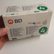 Igły do pena BD Micro-Fine Plus 4 mm 32 G