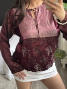 Vintage bluzka marki Vintage Casamia M Nowa z metką Skład: 100% wiskoza