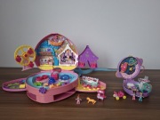 Polly Pocket 2 zestawy – Plecak Wesołe Miasteczko + Kosmiczny