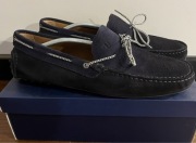 Trussardi jeans granatowe mokasyny r 45