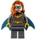 Figurka LEGO sh0658 Batgirl - Minifigure, Dark Bluish Gray Suit (Rebirth)