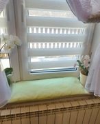 Parapetnik poduszka dla kota na parapet