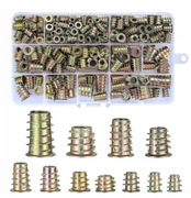 Mufa Dwugwintowa Do Drewna Zestaw 230szt M4-M10 Wkręt Meblowy Wypustka