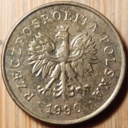2 grosze 1990 MW 2 gr 1990 MW (IV)