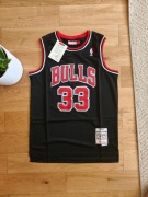 Scottie Pippen jersey NBA Chicago Bulls czarna koszulka Mitchell Ness nowa