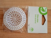 sitko korek do zlewu umywalki standard białe AUCHAN