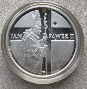 JAN PAWEŁ II 10000 ZŁ 1989 GRUBY KRZYŻ, MENNICZA