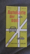 Autokarte der DDR 1979