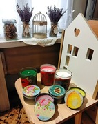 Ręcznie robione świece | 100% Sojowe lub Intensywne Parafinowe