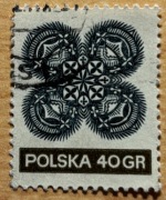 1946, * kasowany, Wycinanki ludowe