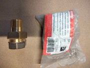 Śrubunek mosiężny 1/2 z oringiem 2szt + przedłużki