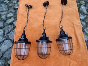 Lampy wiszące loftowe Brilliant - zestaw