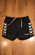 Szorty Hummel r. S czarne męskie poliestrowe sportowe 