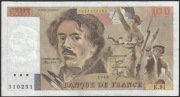 Francja 100 franków 1985 - Delacroix