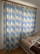 Zasłony na 2 okna 236x134 cm zasłonki do sypialni