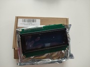 Wyświetlacz LCD 4x20 znaków niebieski + konwerter I2C LCM1602