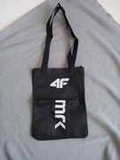 Nowa Czarna Torba Zakupy 4F Siatka Shopper Bag 