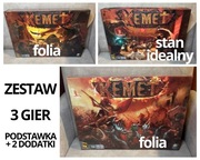 Zestaw KEMET | edycja PL | podstawka + 2 dodatki | stan kolekcjonerski