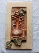 Płaskorzeźba z gipsu