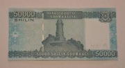 Banknot 50 000 Shilin 2010 Somalia, UNC - 5 sztuk