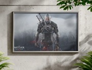 Plakat Wiedźmin 3 Dziki Gon A3 Papier Fotograficzny