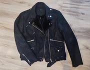 kożuszek biker ramoneska na futerku kurtka The Kooples roz.S