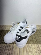 Adidas Superstar Foundation białe czarne męskie sneakersy skórzane 44