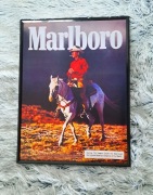 Plakat w ramce 30x40 Marlboro Vintage – Ikona Amerykańskiego Stylu 
