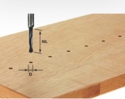 Festool Frez do kołków HW z trzpieniem 8 mm HW S8 D6/30 Z 491067