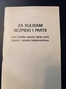 Za kulisami bezpieki i partii