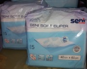 SENI - PODKŁADY HIGIENICZNE 60X90 CM