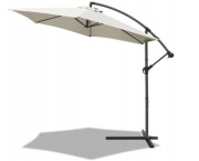 Parasol klasyczny Vounot beżowy 300 x 300 cm PS266