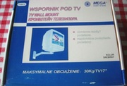 Wspornik przegubowy TV001S MEGA Podstawa Blat pod TV kolumny monitor