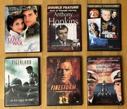 Kolekcja 8 filmów akcji na 6 DVD, gwiazdorska obsada, wersja USA