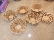 kosz miska ażurowa sklejka