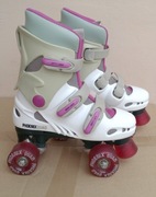 Wrotki dla dziecka SFR Phoenix Quad rozmiar 35,5 w dobrym stanie