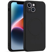 Etui Silicone Mag Cover  iPhone 14 Plus czarny
