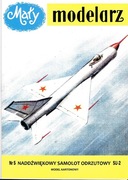 Mały Modelarz 5 1958 samolot SU-2 model reprint