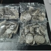 Komplet monet 2019 4 woreczki 1zl 50,20,10 groszy