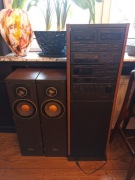 Wieża Schneider plus dwa głośniki Magnat 