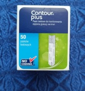 6 opakowań pasków do glukometru CONTOUR PLUS