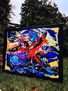 " EKSPLOZJA KOLORU!” OBRAZ RĘCZNIE MALOWANY 